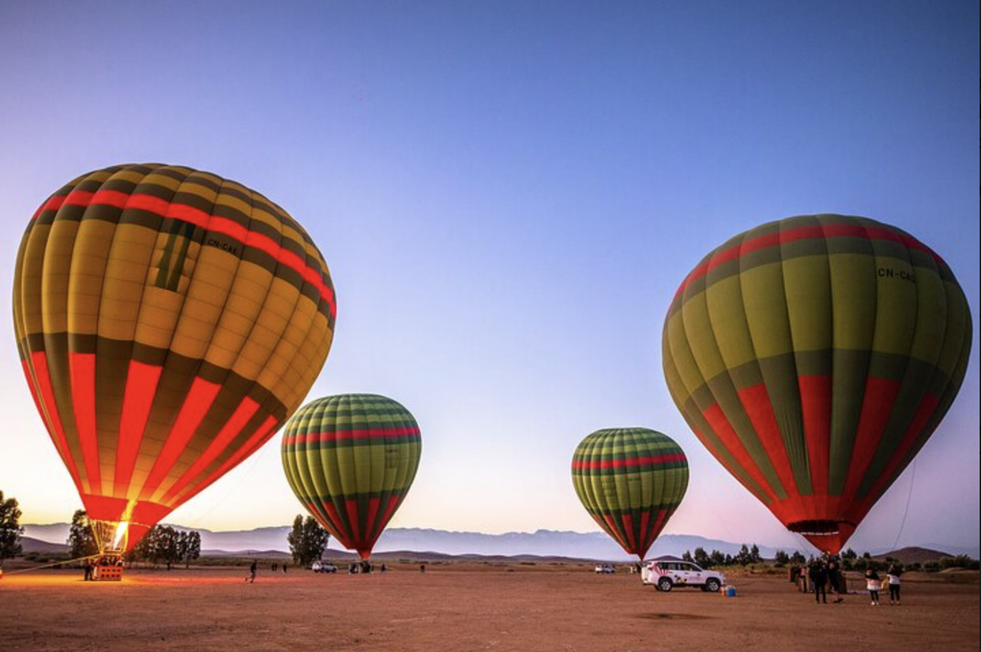 Vol en montgolfière à marrakech